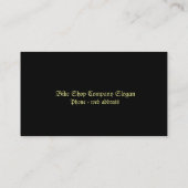 Knucklehead 名刺 (裏面)