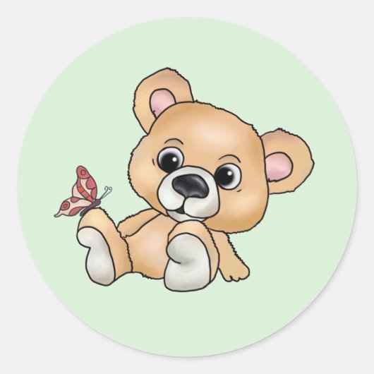 Knuddelbär  ラウンドシール (正面)