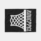 Knueppel Sketll Amazing Fan Support 1  フリースブランケット (正面(横))