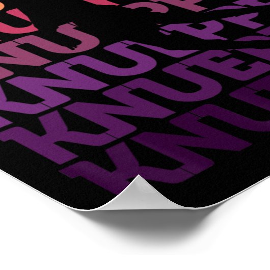 Knueppel Sketll Amazing Fan Support 2  ポスター (角)