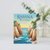 Knysna Heads 南アフリカ ポストカード (スタンド正面)