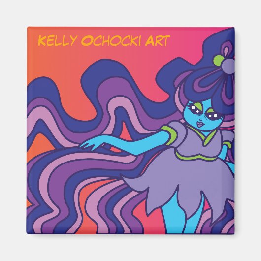 KOエイリアン磁石 マグネット (正面)