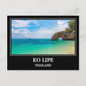 Ko Lipe Thailandはがき ポストカード (正面)