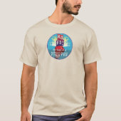 KO PD私のパパはパーキンソン病の戦闘機 Tシャツ (正面)