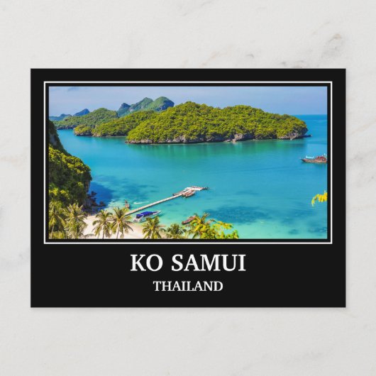 Ko Samui Thailandはがき ポストカード (正面)