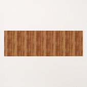 Koaの巻き毛のアカシアの木製の穀物の一見 ヨガマット (裏面(横))