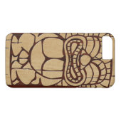 Koa木製のTiki Ailaniのサーフボード Case-Mate iPhoneケース (裏面(横))