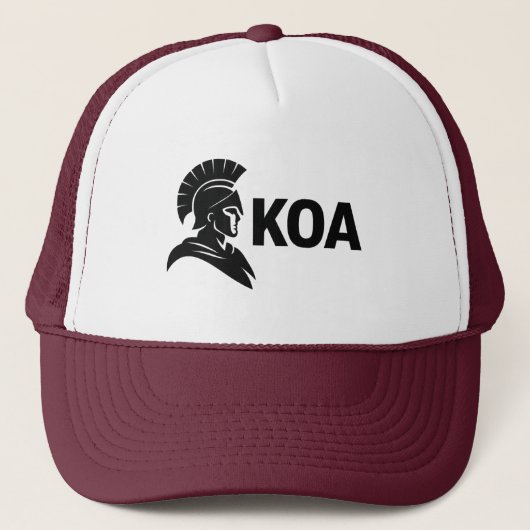 KOA Warrior Trucker Hat キャップ (正面)