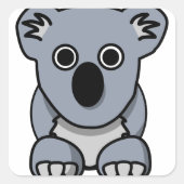 koala スクエアシール (正面)