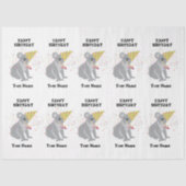 Koala – 動物と男の子のパーティーの名前 薄葉紙 (正面)