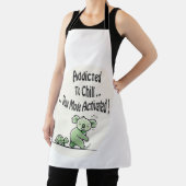 Koala Addicted to Chill 3 message humour エプロン (インサイチュ)
