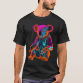 Koala Artwork - Animal Motif Art Koala Tシャツ (正面)