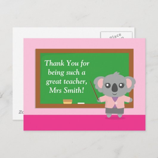 Koala Bear先生 ポストカード (正面/裏面)