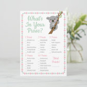 Koala Bear財布シャワーゲームピンク (スタンド正面)