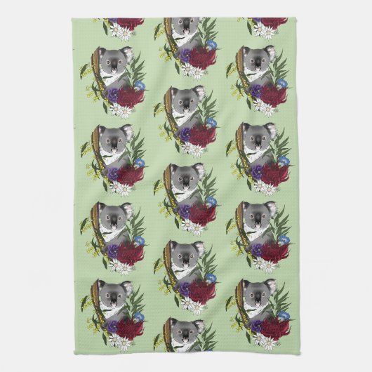 Koala Bear キッチンタオル (縦)