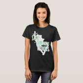 Koala Bear and Koala bear baby stop burning woods  Tシャツ (正面フル)
