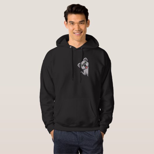 Koala Bear Animals From Side Men Women Toddlers Ki パーカ (正面フル)