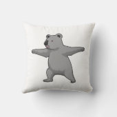 Koala bear at Yoga Fitness クッション (裏面)