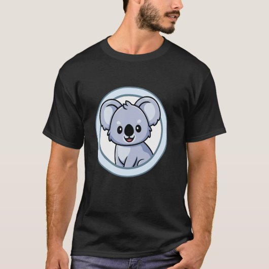 Koala Bear Cute Adorable Kawaii Bears Animals Tシャツ (正面)