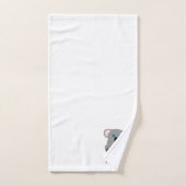 Koala Bear Design Monogrammed バスタオルセット (ハンドタオル)