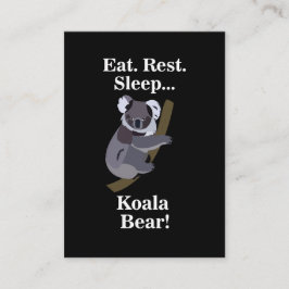 Koala Bear Funny 名刺