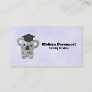 Koala Bear in Graduation Cap Tutor コーリングカード
