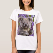 Koala Bear In Jacaranda Tree, Tシャツ (正面)