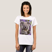 Koala Bear In Jacaranda Tree, Tシャツ (正面フル)