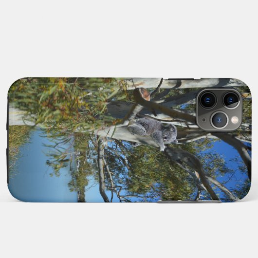 Koala Bear Sleeping River Murray Australia, Case-Mate iPhoneケース (裏面(横))