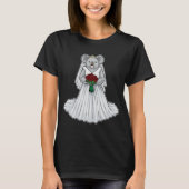 Koala Bride Rose Wedding Tシャツ (正面)