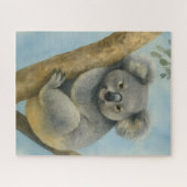 Koala Calm – 水彩野生生物 ジグソーパズル (横)