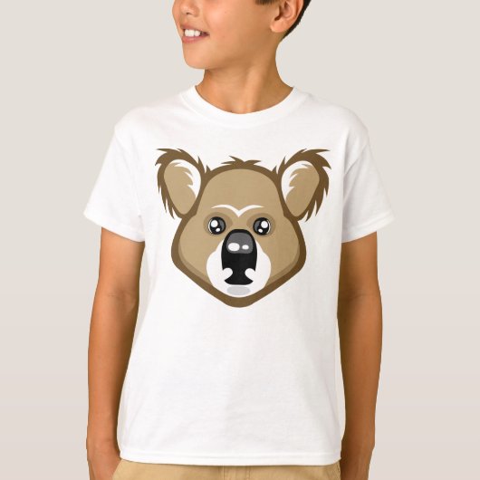Koala cartoon tシャツ (正面)