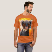 Koala - Chillmodus aktiviert Tシャツ (正面フル)