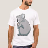Koala Coffee Cup Tシャツ (正面)