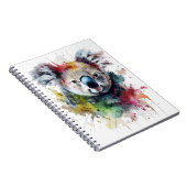 Koala Colorido: una ilustracion vibrante ノートブック (右側)