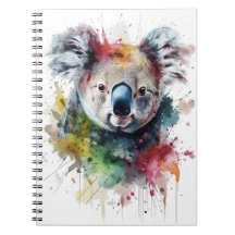 Koala Colorido: una ilustracion vibrante