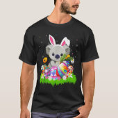 Koala Easter Egg Hunt Bunny Ear Koala Easter Sunda Tシャツ (正面)