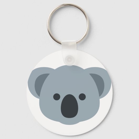 Koala emoji キーホルダー (正面)