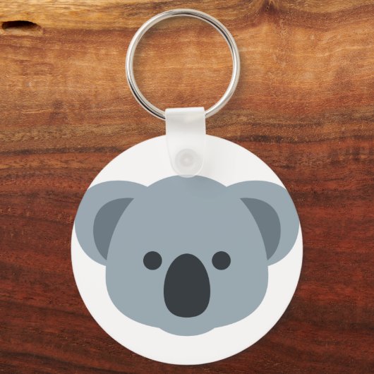 Koala emoji キーホルダー (正面)