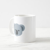 Koala emoji コーヒーマグカップ (正面左)
