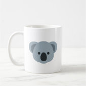 Koala emoji コーヒーマグカップ (左)