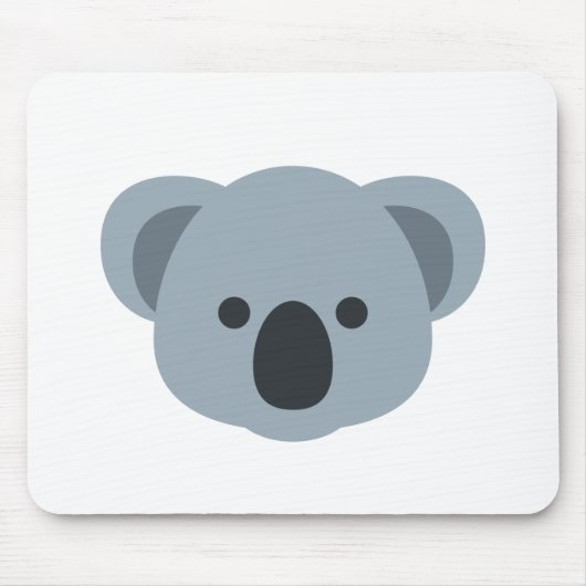 Koala emoji マウスパッド (正面)
