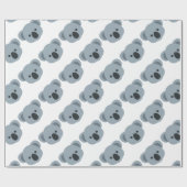Koala emoji ラッピングペーパー (フラット)
