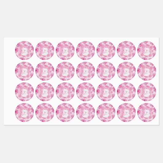 Koala Flower of life ラベル (シート)