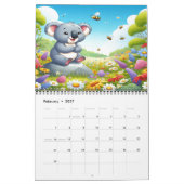 Koala Friends: A Year of Art 2025/2026カレンダー カレンダー (2月 2027)