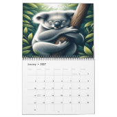 Koala Friends: A Year of Art 2025/2026カレンダー カレンダー (1月 2027)