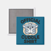 Koala Hug Cute Animal Lover This Is My Cuddle マグネット (正面/裏面)
