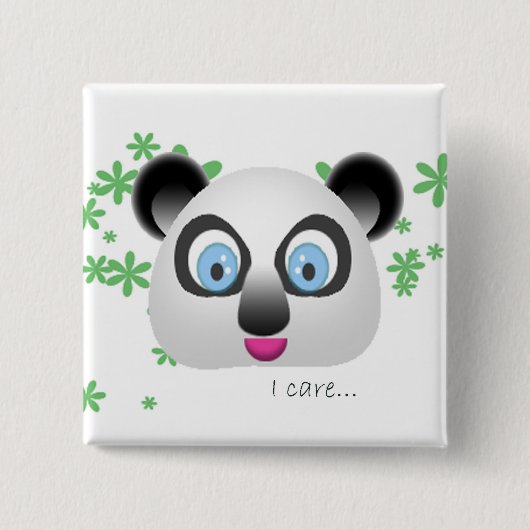 Koala, i care 缶バッジ (正面)
