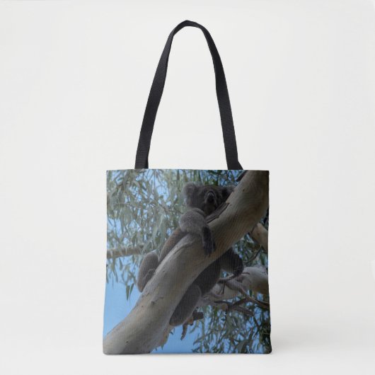 Koala in a tree Australia,写真 トートバッグ (正面)