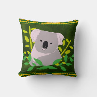 Koala in the Jungle クッション